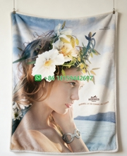 Hermes Throw Blankets